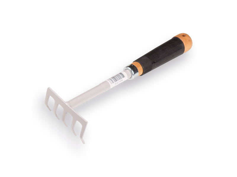 Atlas handhark 30 cm met hout en rubberen handvat productfoto