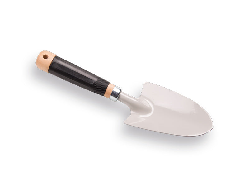 Atlas tuinschep 31 cm met hout en rubber handvat productfoto