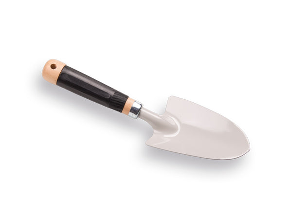 Atlas tuinschep 31 cm met hout en rubber handvat productfoto