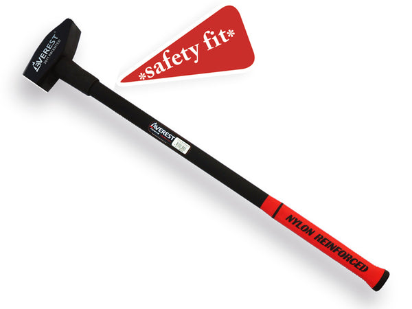 Everest voorhamer 3000 gram met fiberglassteel 90 cm productfoto