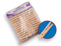 Betra houten wasknijpers per 48 stuks productfoto