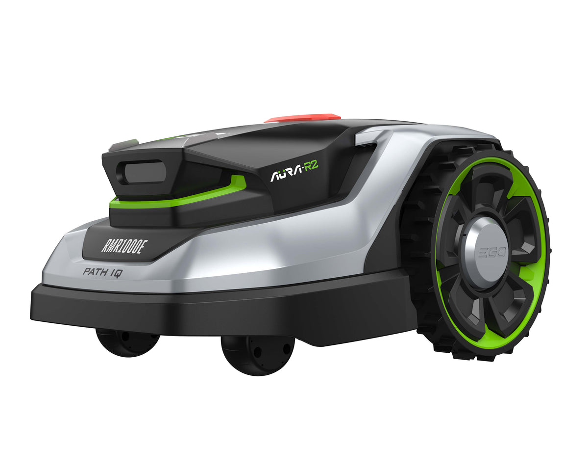 EGO RMR1000E AURA-R2 robotmaaier tot 1.000 m² – productaanzicht 2