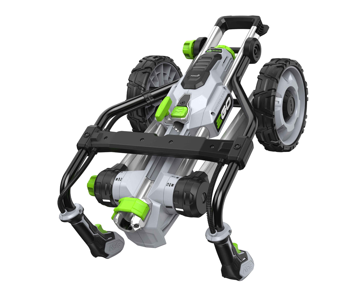 EGO WPH1600E Multi-Tool aandrijfunit met wielstel – productaanzicht 2