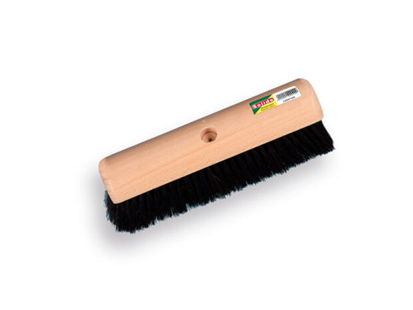 SOLIDE zaalveger zwart paardenhaar 40 cm productfoto