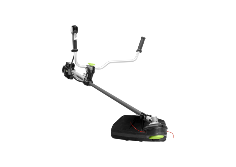 EGO BCX3800 accu grastrimmer bosmaaier, aanzicht 4