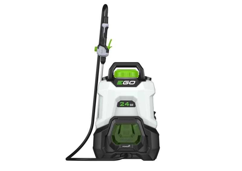 EGO BSP3500E accu rugspuit, aanzicht 3