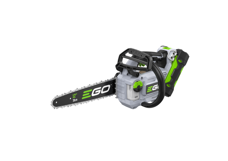 EGO CS1200E accu kettingzaag, aanzicht 1
