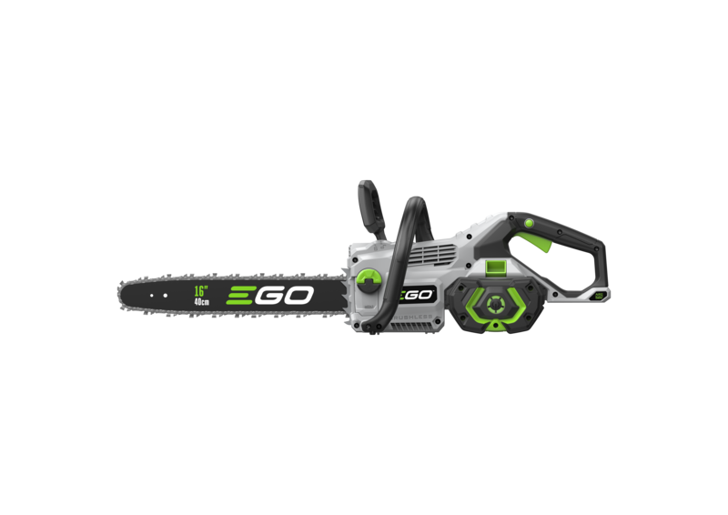 EGO CS1614E accu kettingzaag, aanzicht 1