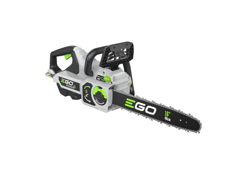 EGO CS1614E accu kettingzaag, aanzicht 2