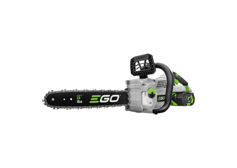 EGO CS1614E accu kettingzaag, aanzicht 3