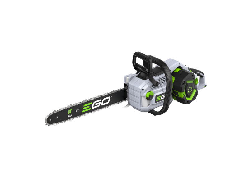 EGO CS1810E accu kettingzaag, aanzicht 1