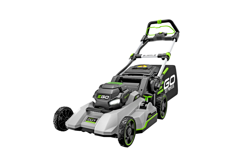 EGO LM 2135 E-SP accu grasmaaier, aanzicht 2