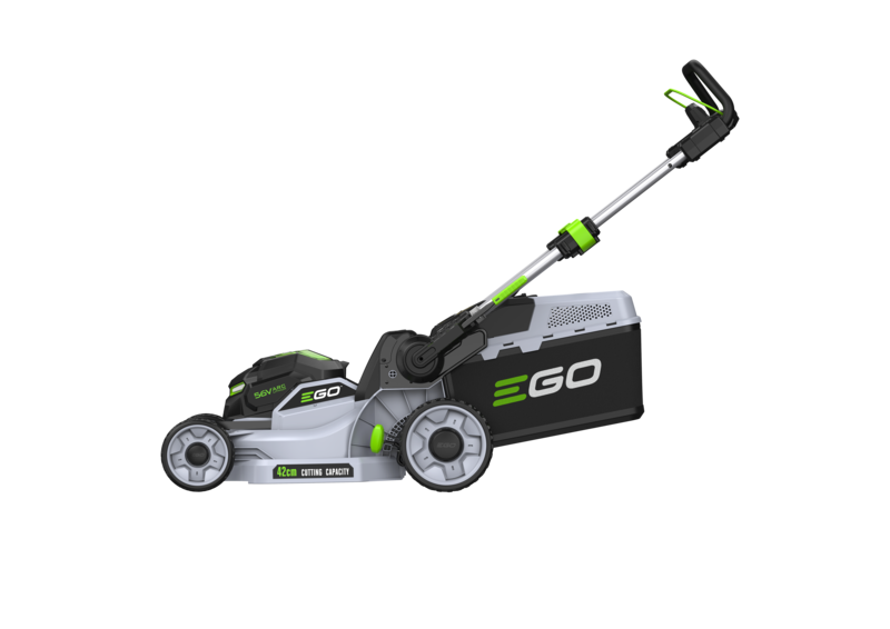EGO LM1710E accu grasmaaier, aanzicht 3