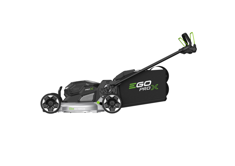 EGO LMX5300SP accu grasmaaier, aanzicht 2