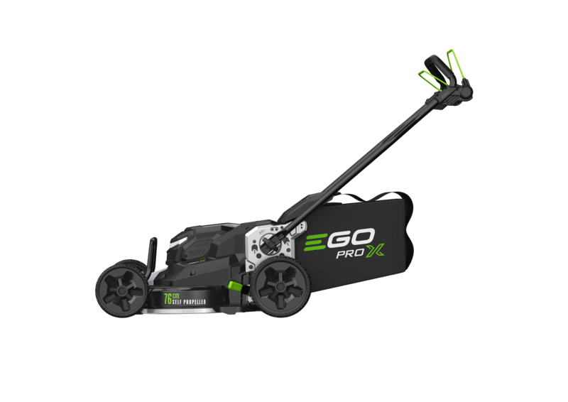 EGO LMX7600SP accu grasmaaier, aanzicht 3