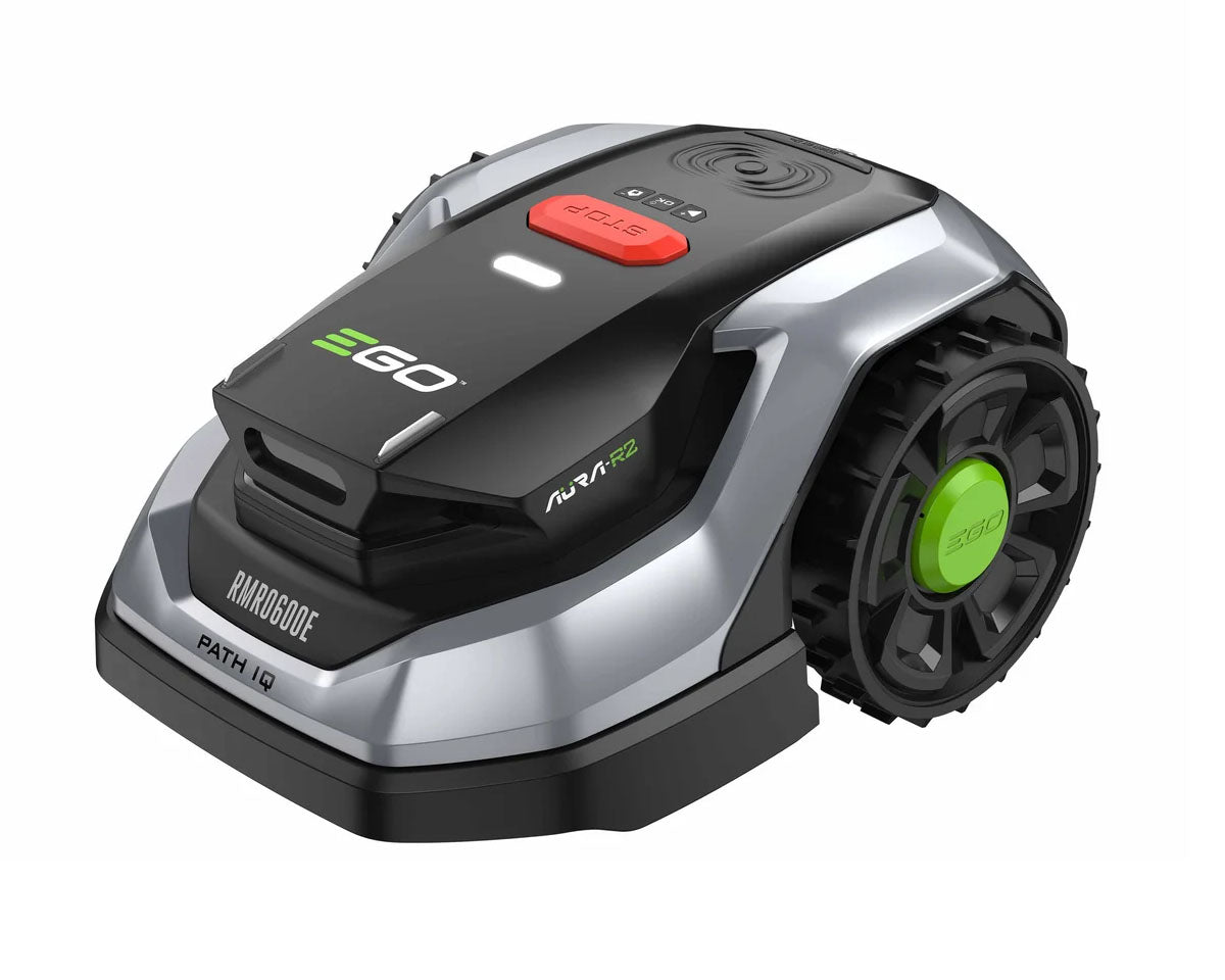 EGO RMR0600E AURA-R2 robotmaaier, vrijstaand productaanzicht