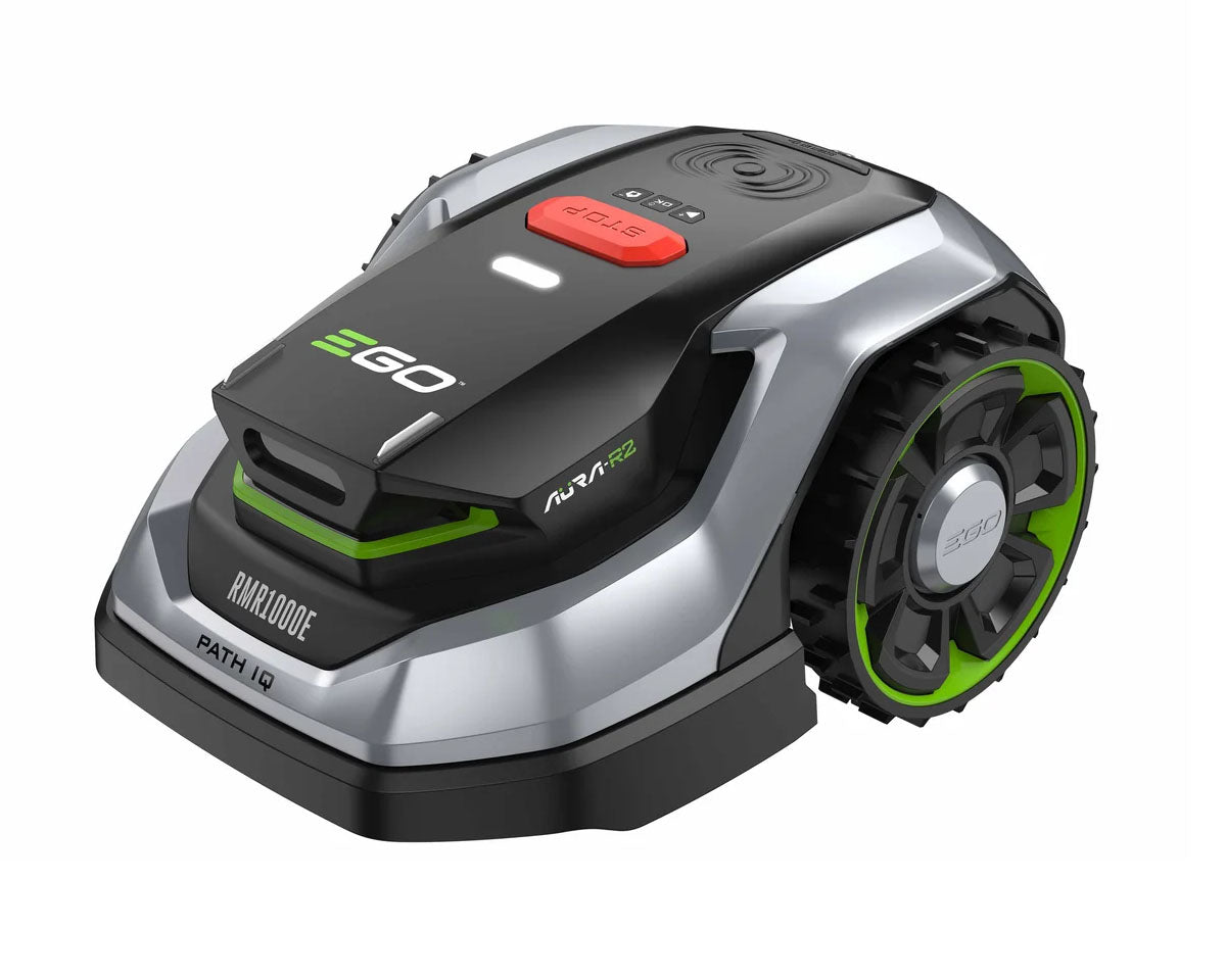 EGO RMR1000E AURA-R2 robotmaaier, vrijstaand productaanzicht