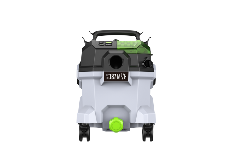 EGO WDV0900E accu machine, aanzicht 3