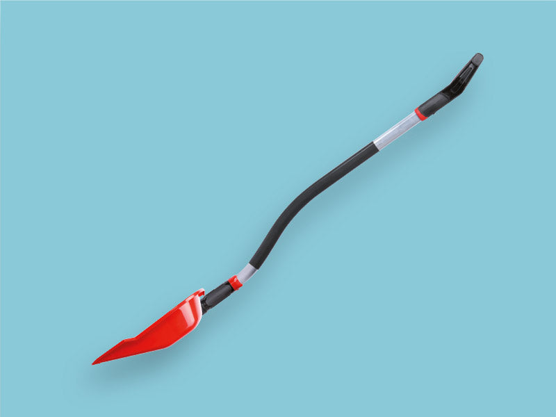 Snower professionele sneeuwschuiver 50 cm met aluminium steel