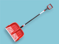 Rode Snower sneeuwschuiver van 50 cm met aluminium steel en D greep